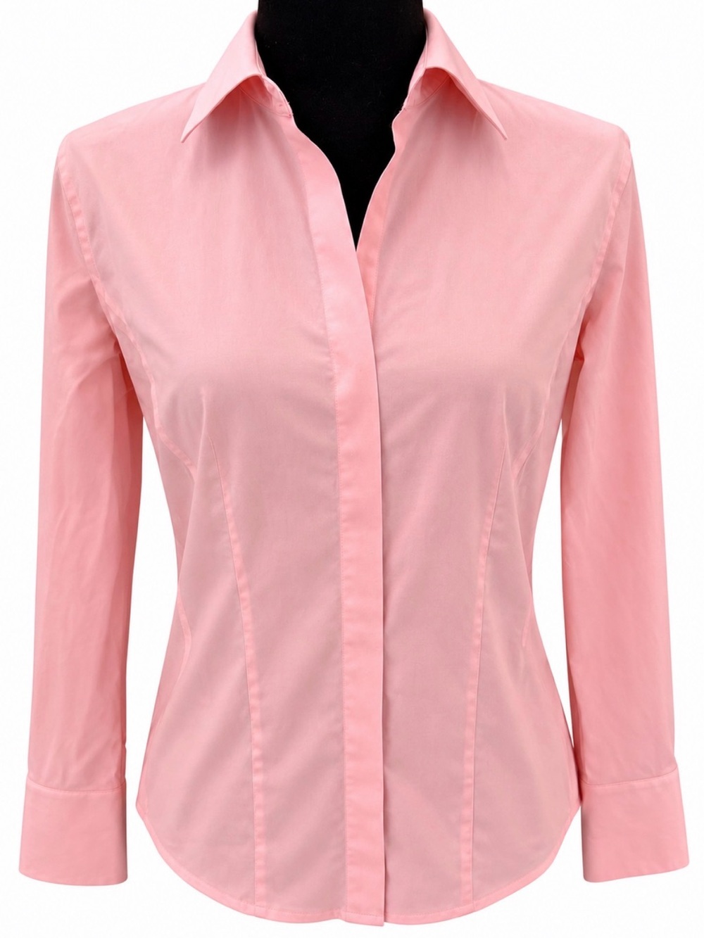 Talbots Haberdashery Women’s Pink Tailored Button-Down Shirt size 8 EUC